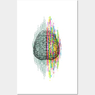 The Mind - Brain Dichotomy Posters and Art